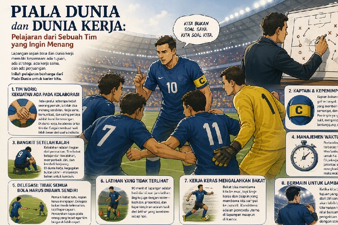 Piala Dunia dan Dunia Kerja: Sebuah Renungan Untuk Meraih Kemenangan