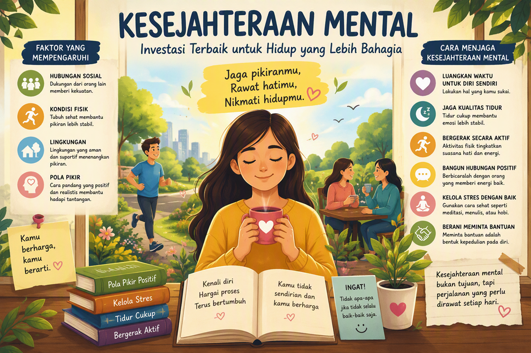 Kesejahteraan Mental: Investasi Terbaik untuk Kehidupan yang Lebih Bahagia